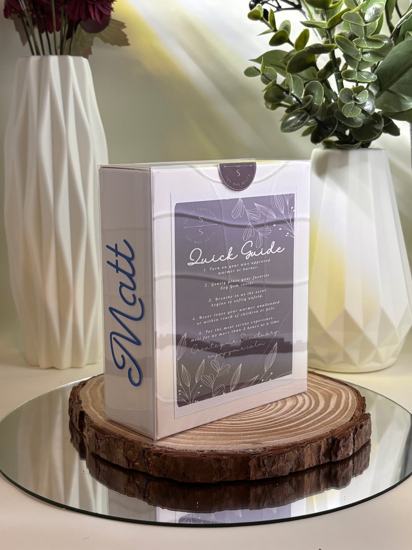 Matt Masculine Soy Wax Melts
